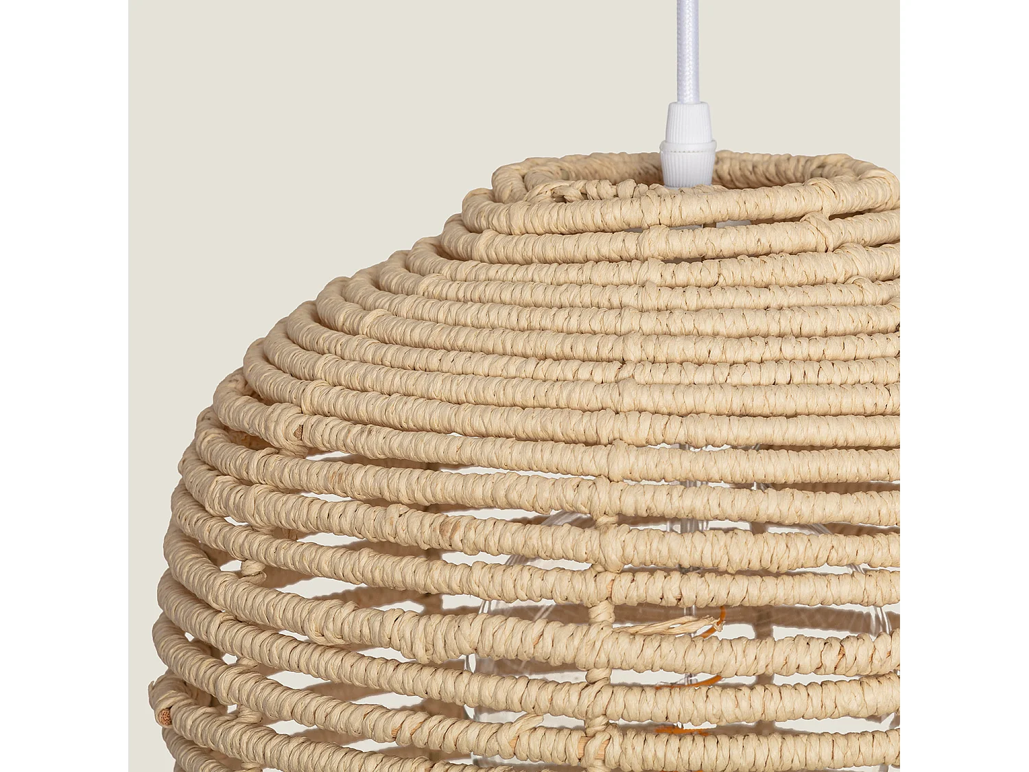Suspension Fibres Naturelles Kofia Naturel