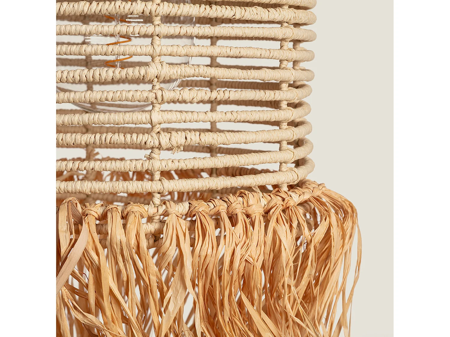 Suspension Fibres Naturelles Kofia Naturel