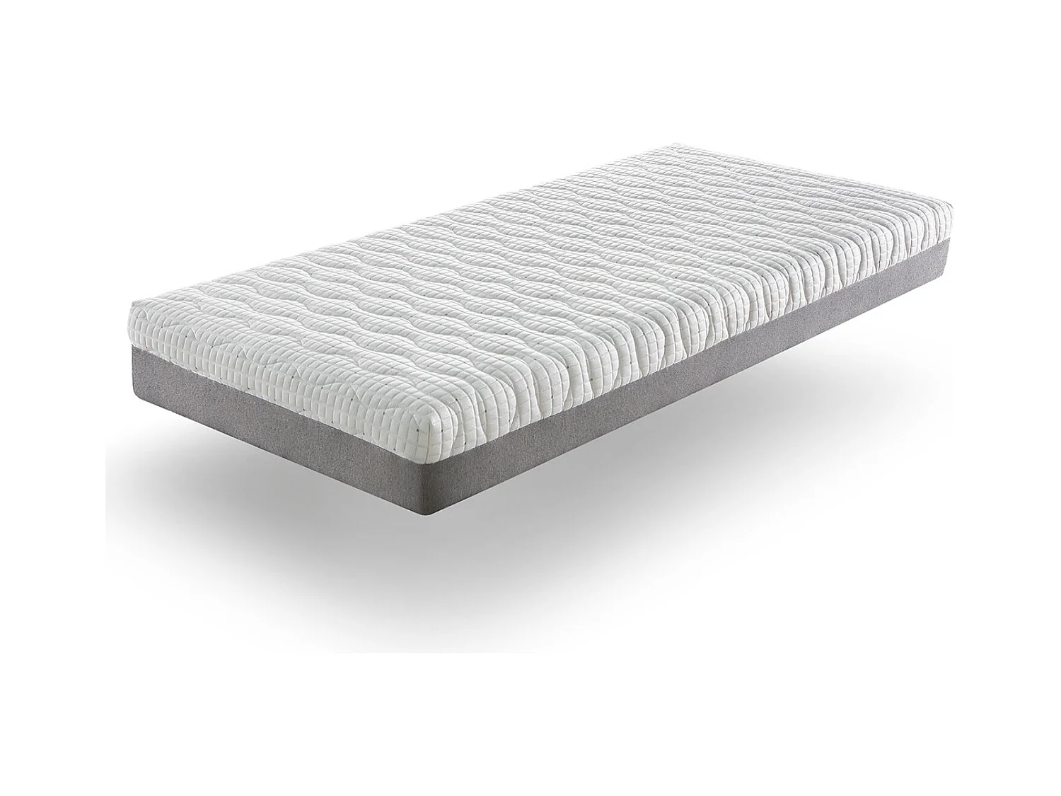 Medizinische Matratze 90X190 GELENKT, Hohe 21 CM, Muskelentspannung, Anti-Stress und ergonomisch. Festigkeit 3/5 Medium