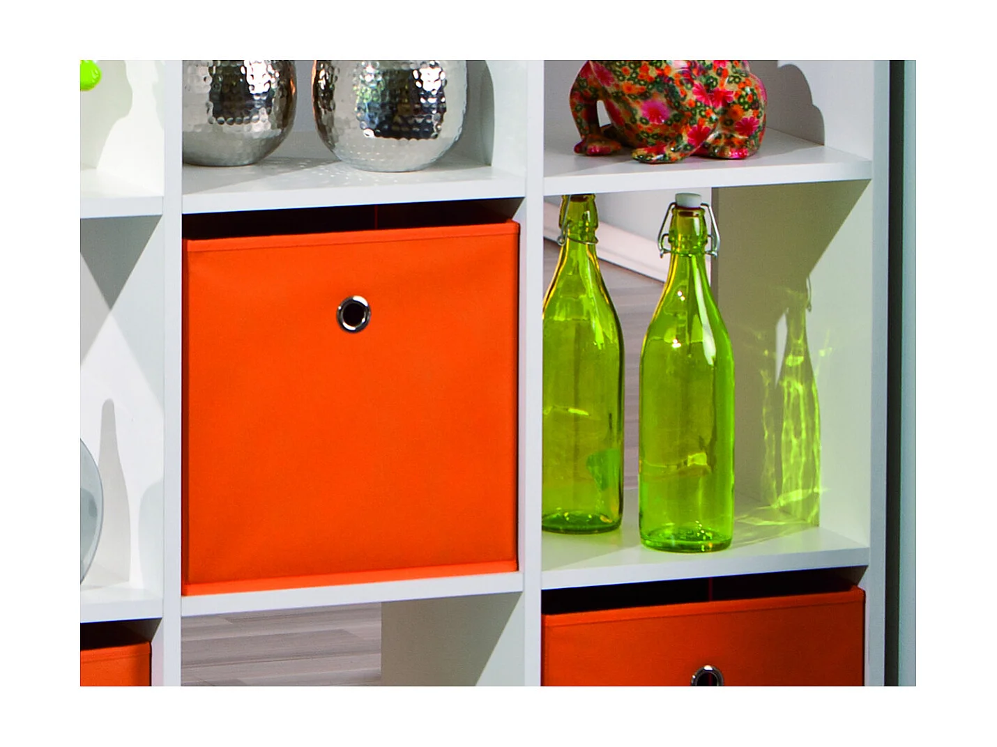 TEO - Meuble de Rangement Etagère 9 Compartiments