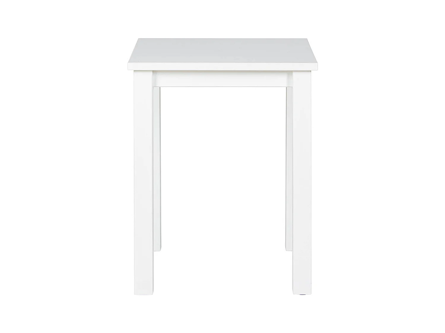 SARRY - Pack Lit Cabane à Barrières 90x200cm + Table de Chevet