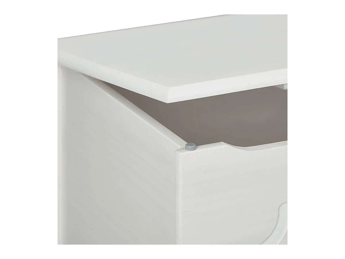 SARRY - Pack Complet avec Lit Cabane à Barrières 90x200cm Pin Massif