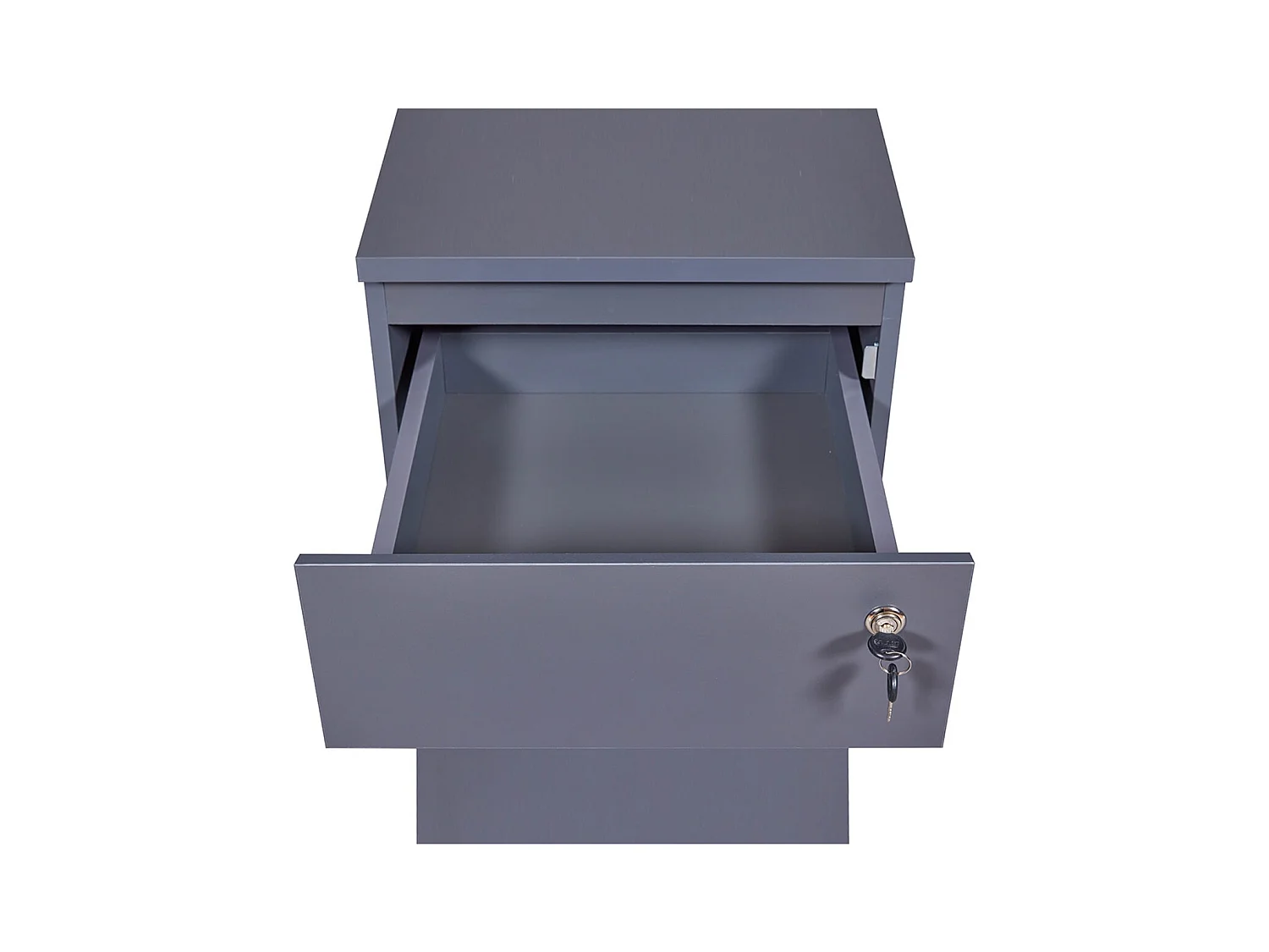 MARIO - Pack Bureau Gamer et Caisson Verouillable Anthracite