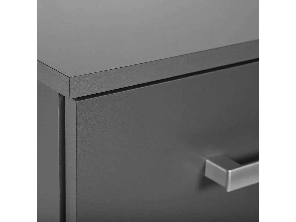 ZEINE - Pack Rangement avec Meuble à Tiroirs et Commode Basse