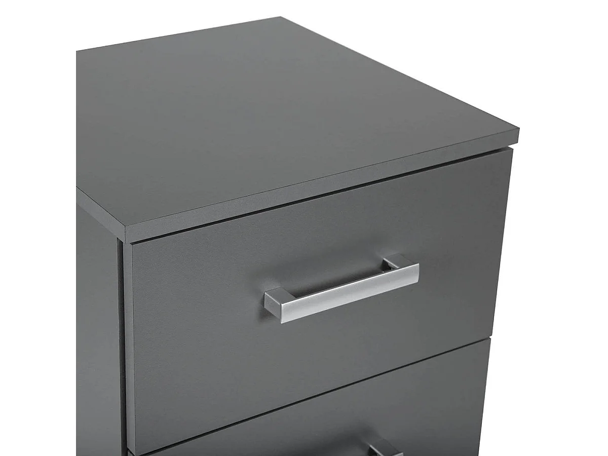 ZEINE - Pack Rangement avec Meuble à Tiroirs et Commode Basse