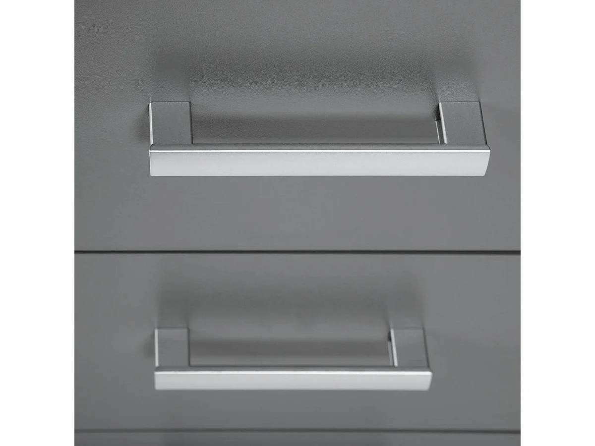 ZEINE - Pack Rangement avec Meuble à Tiroirs et Commode Basse