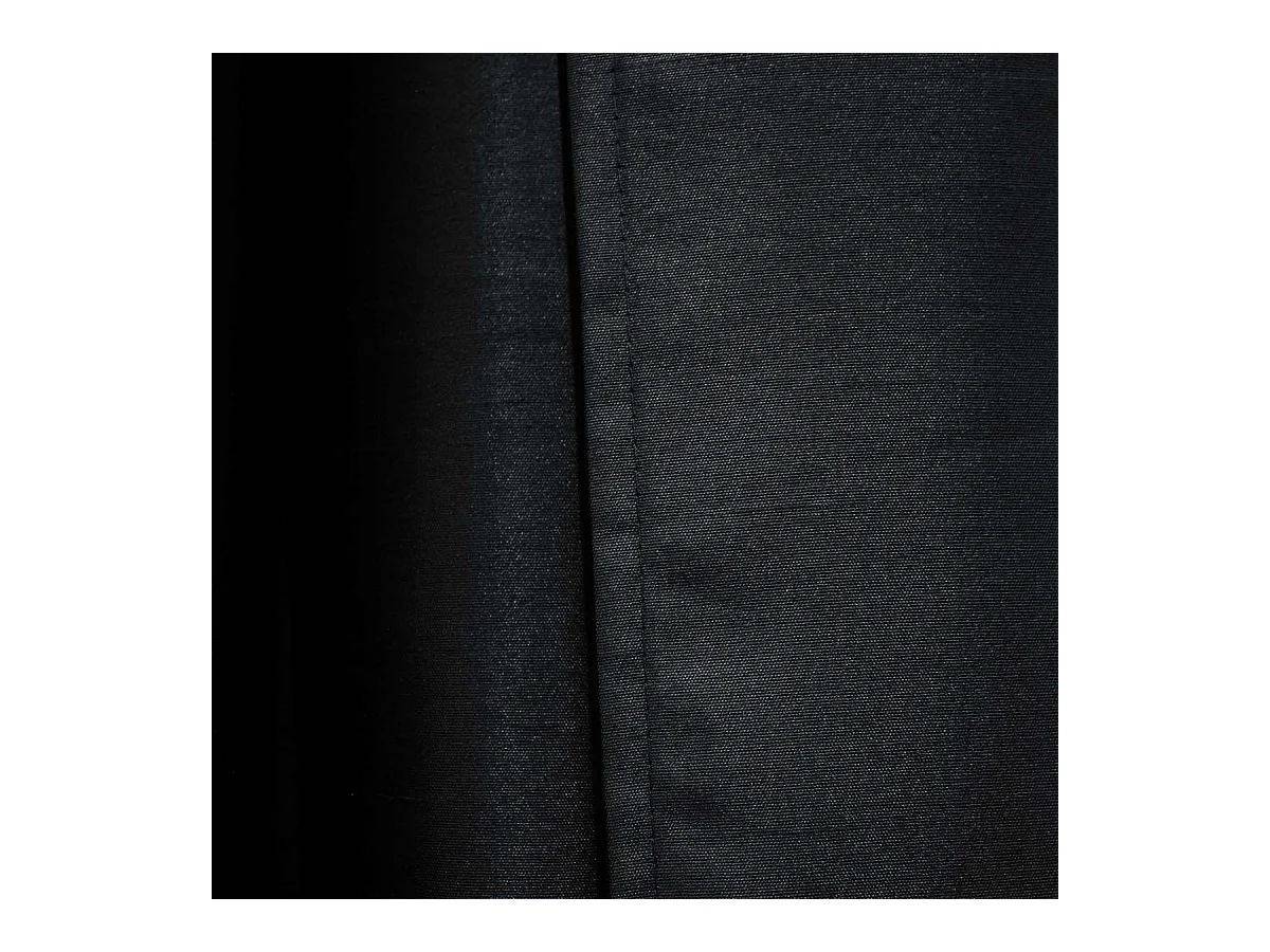 Rideau à Oeillets "Shana" 140x240cm Noir