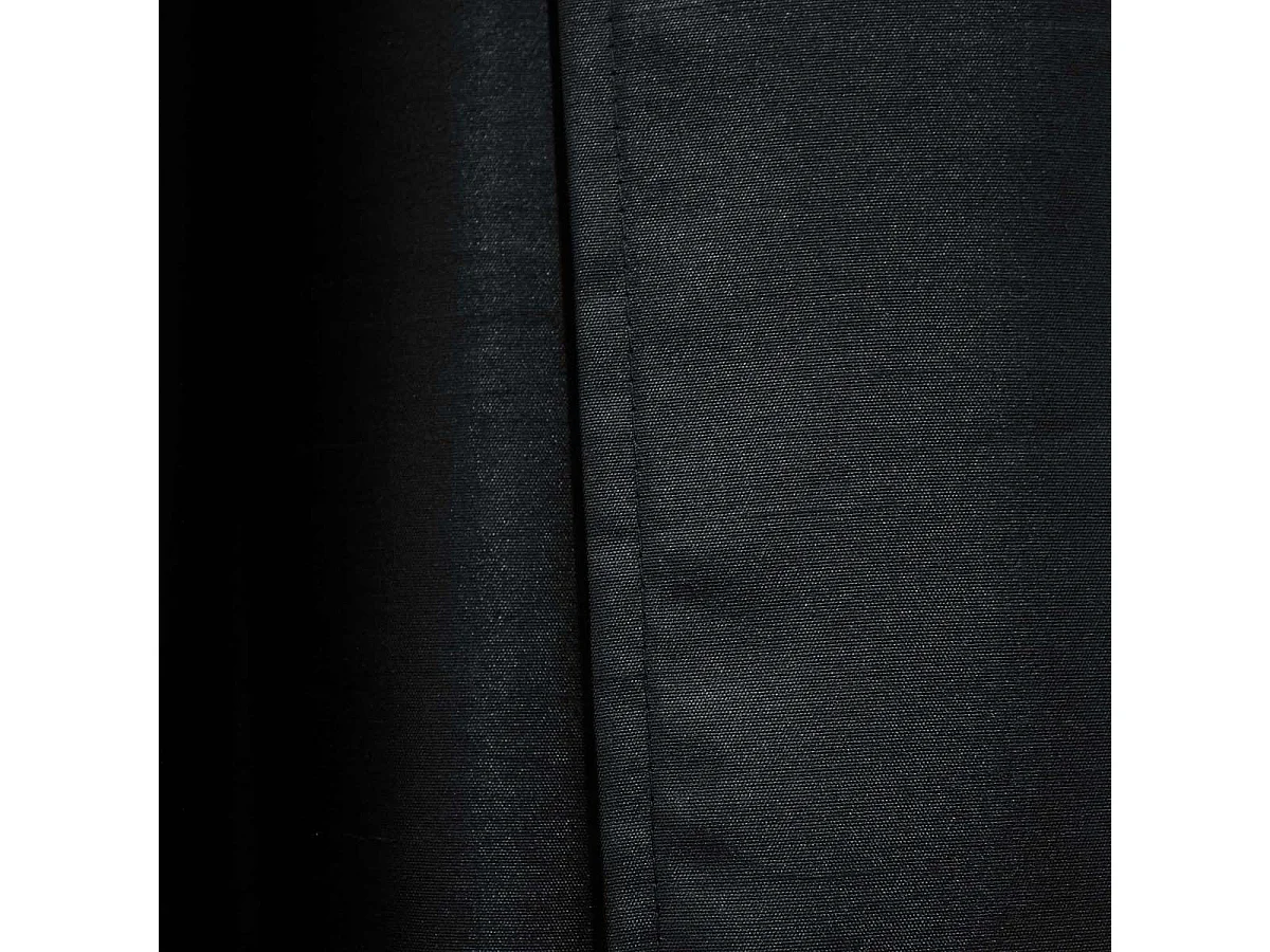 Rideau à Oeillets "Shana" 140x240cm Noir