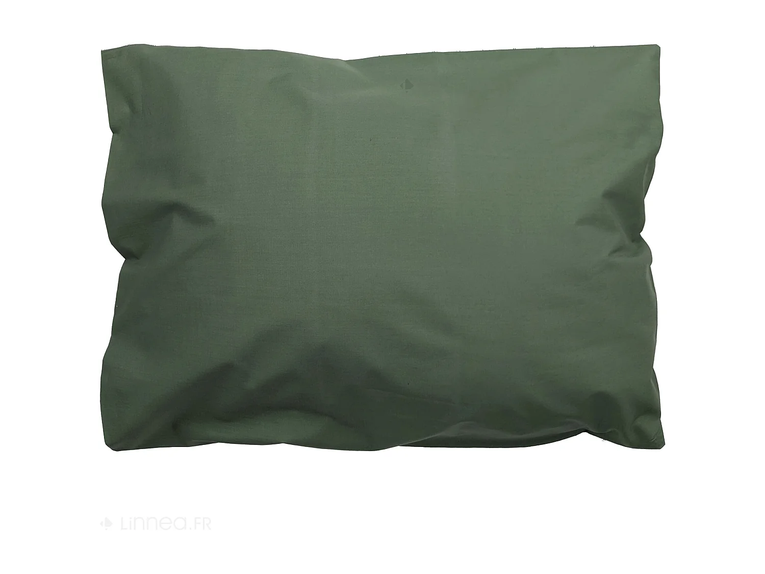 Taie d'oreiller 50x70 cm percale coton GABY vert Kaki