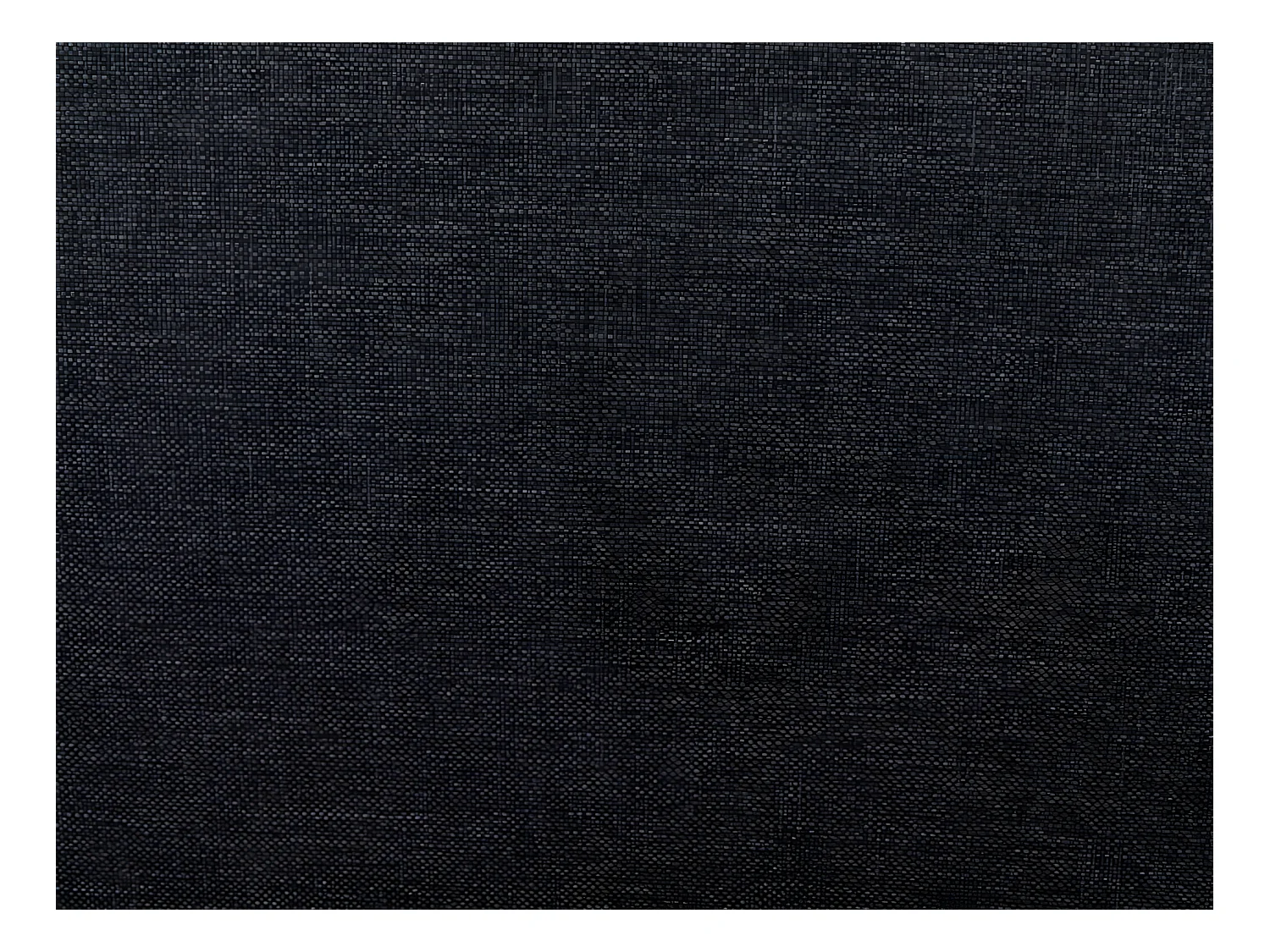 Letto scandinavo 160 x 200 cm Tessuto Antracite + Materasso - BENEDICTE