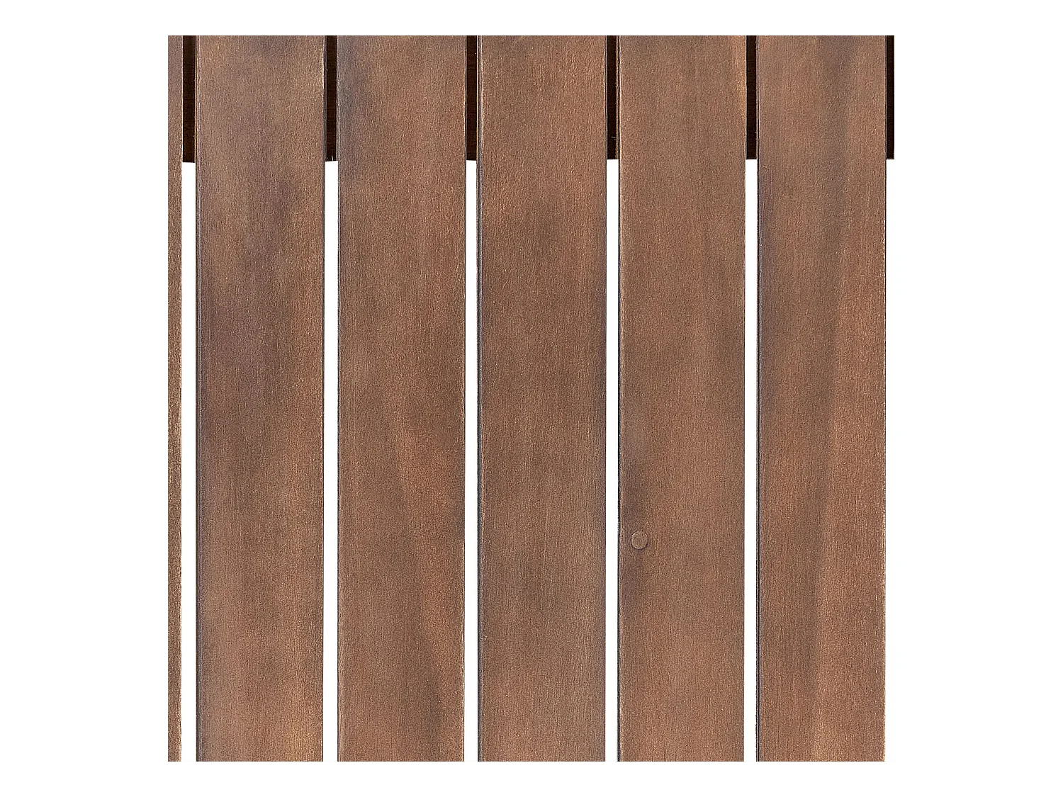 Gartensofa Akazienholz 2-Sitzer dunkler Holzfarbton mit Auflagen taupe Trani