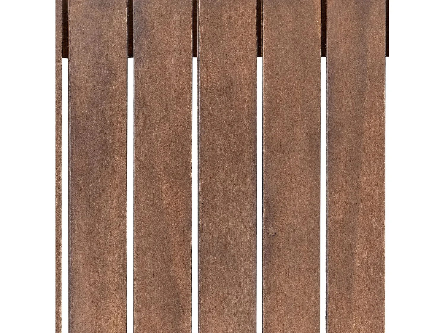 Gartensofa Akazienholz 2-Sitzer dunkler Holzfarbton mit Auflagen taupe Trani