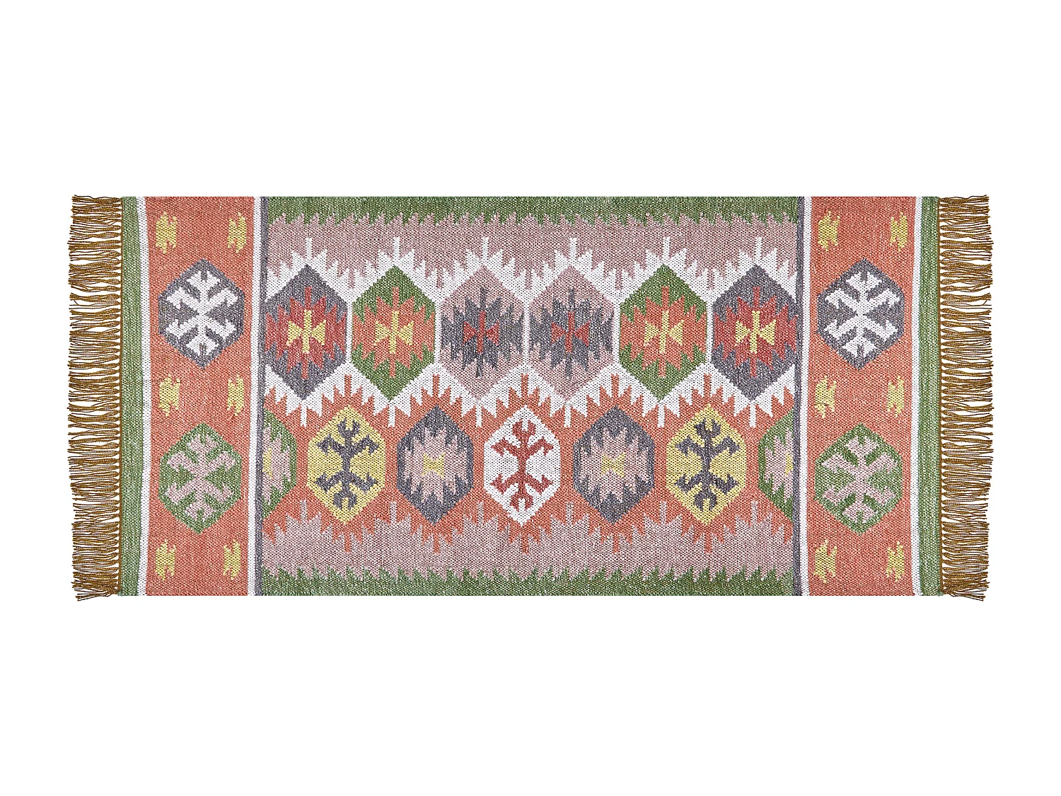 Tapis d'extérieur SAHBAZ Multicolore 80 x 150 cm