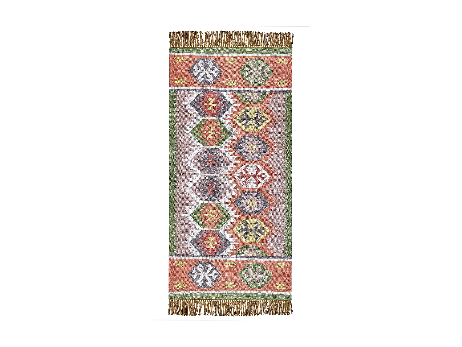 Tapis d'extérieur SAHBAZ Multicolore 80 x 150 cm