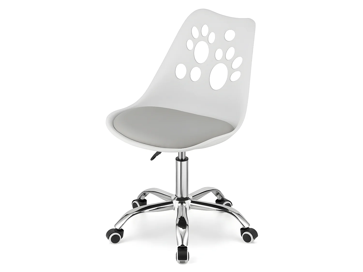 COOPIE - Chaise pivotante pour enfant - 50x57x81.5 cm - Chaise de bureau