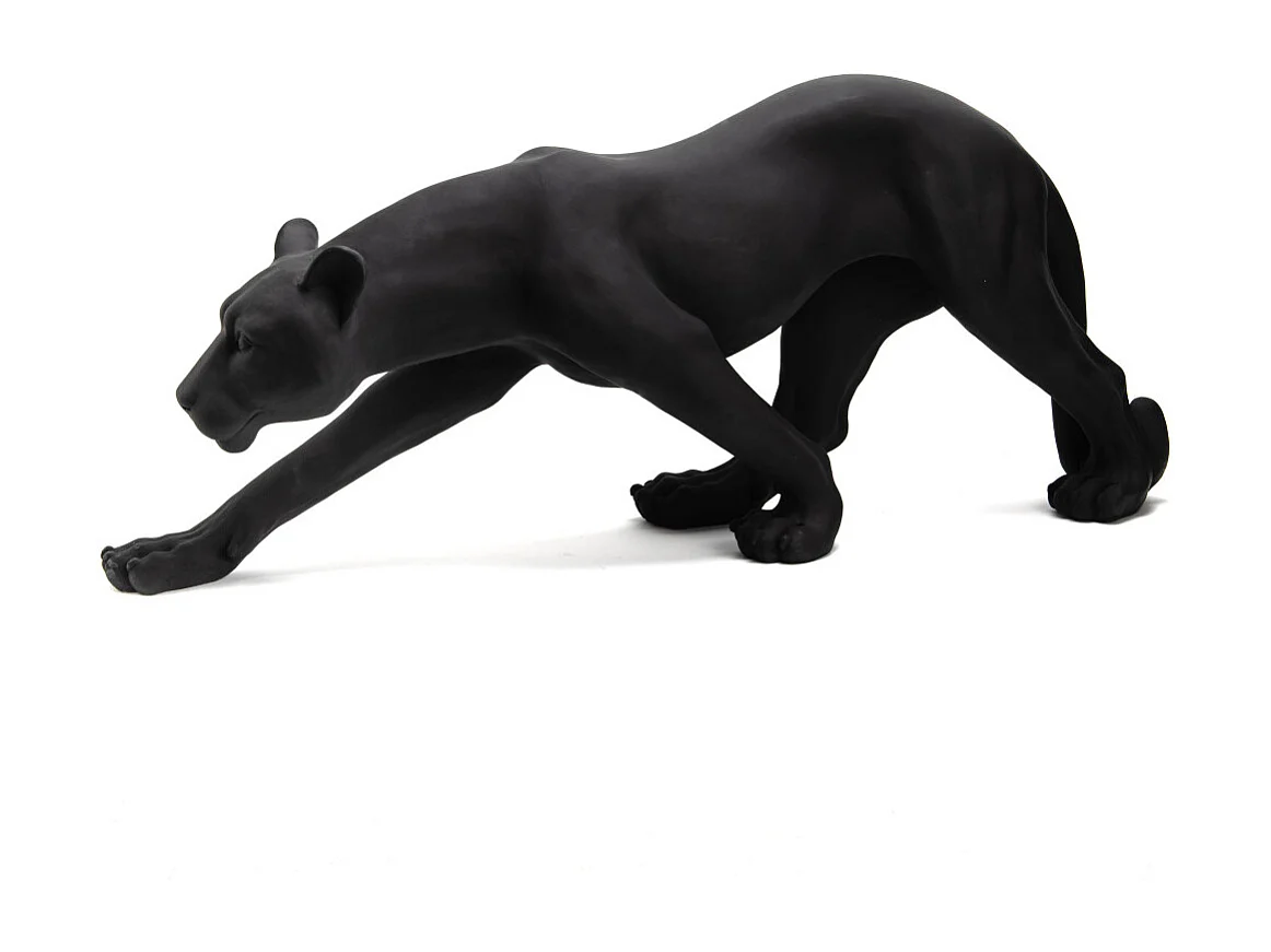 Panthère noire mate 100 cm