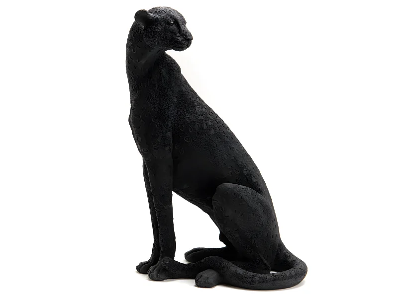 Panthère noire tachetée hauteur 41 cm
