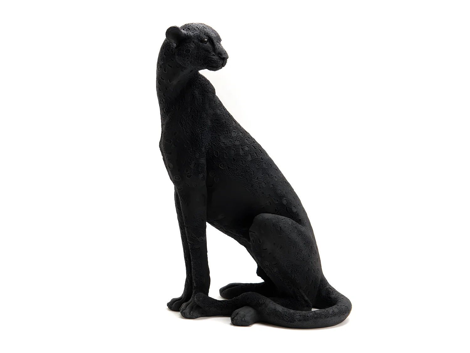 Panthère noire tachetée hauteur 41 cm