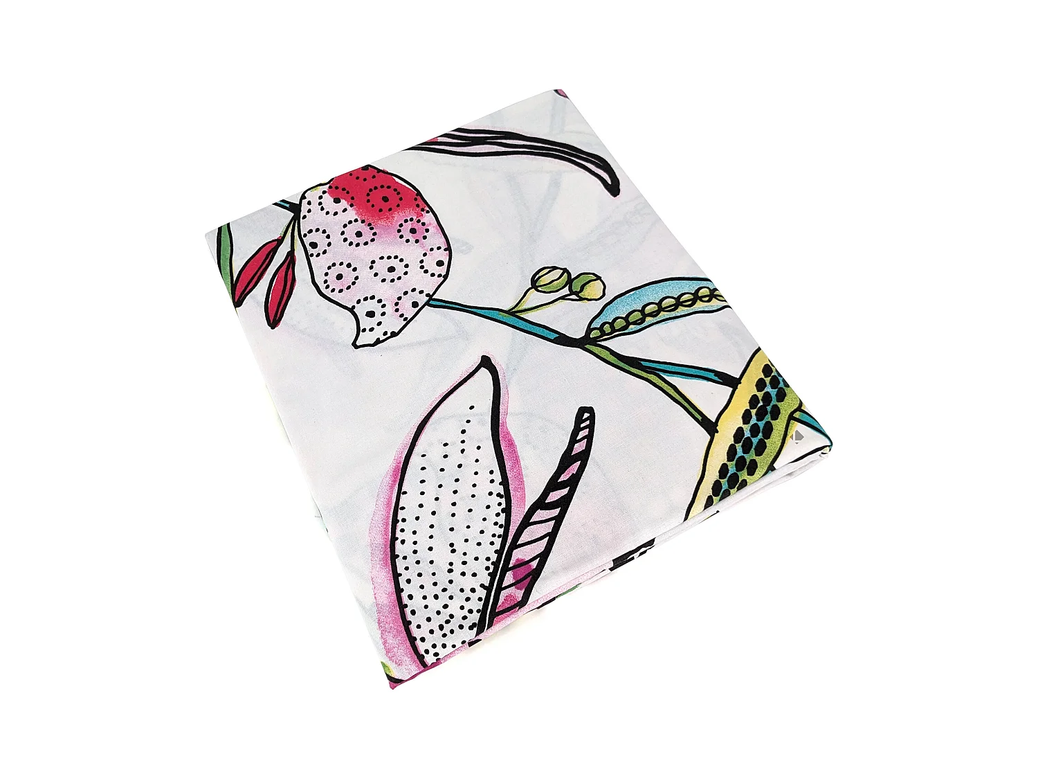 Nappe rectangle 160x250 cm PARADIS Rose coton + enduction acrylique