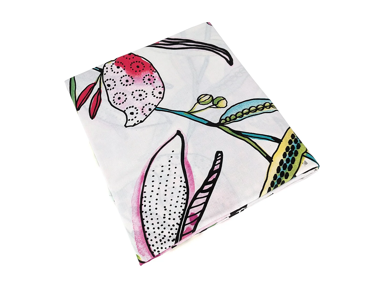 Nappe rectangle 160x250 cm PARADIS Rose coton + enduction acrylique