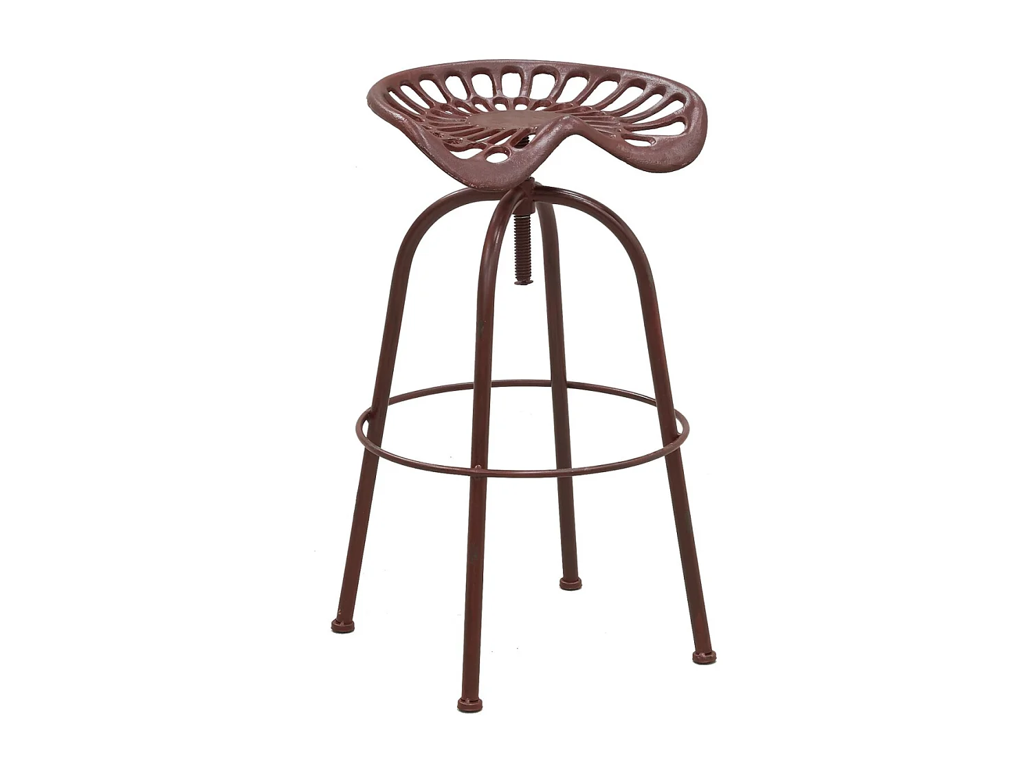 Tabouret tracteur pivotant et réglable en hauteur