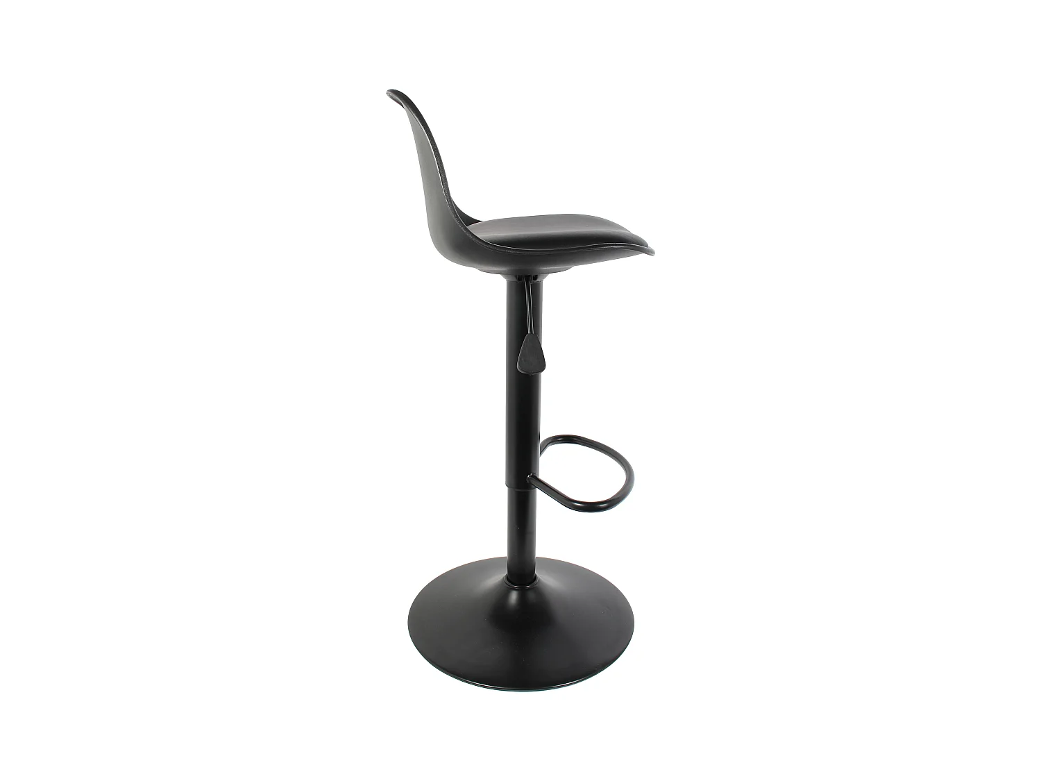 Lot de 2 Tabourets de Bar "Isak" 104cm Noir