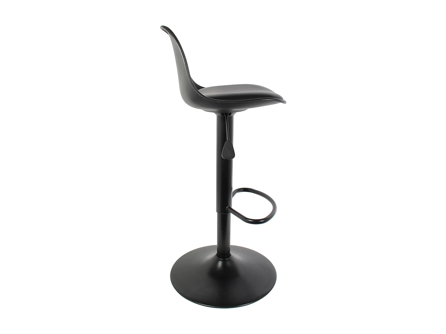 Lot de 2 Tabourets de Bar "Isak" 104cm Noir