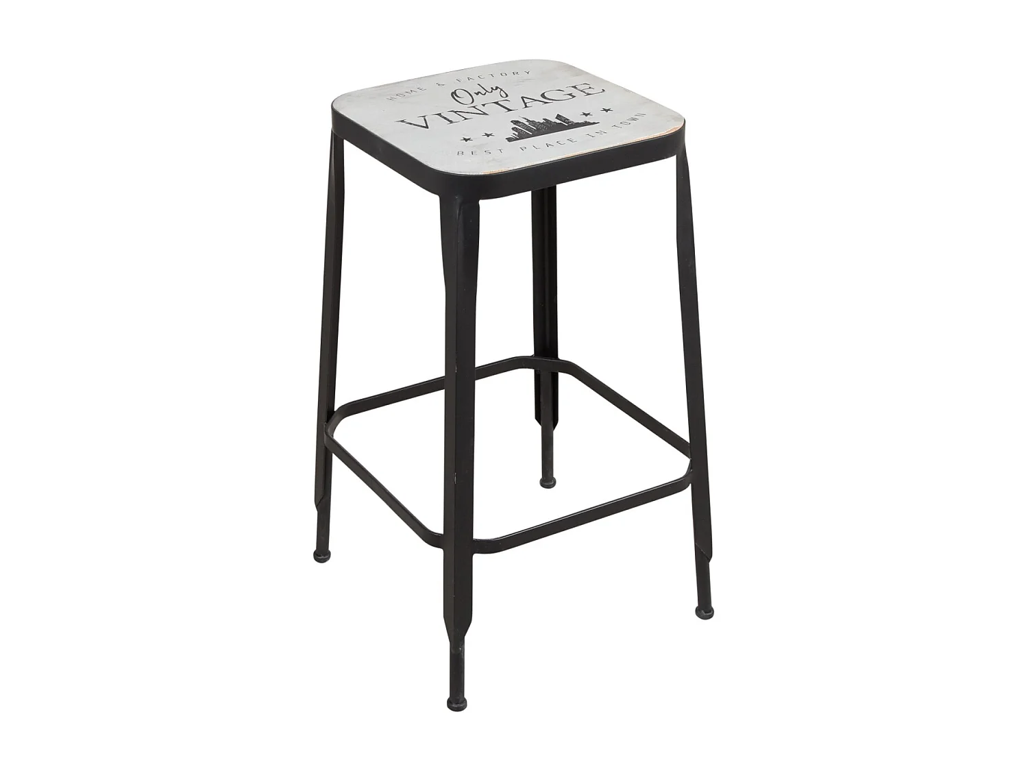 Tabouret de bar métal Factory