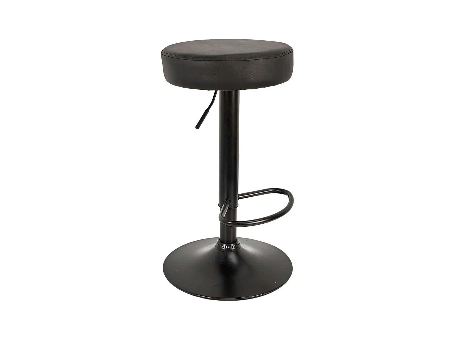 Tabouret De Bar Reglable Mumford Noir - Lot De 2 Noir