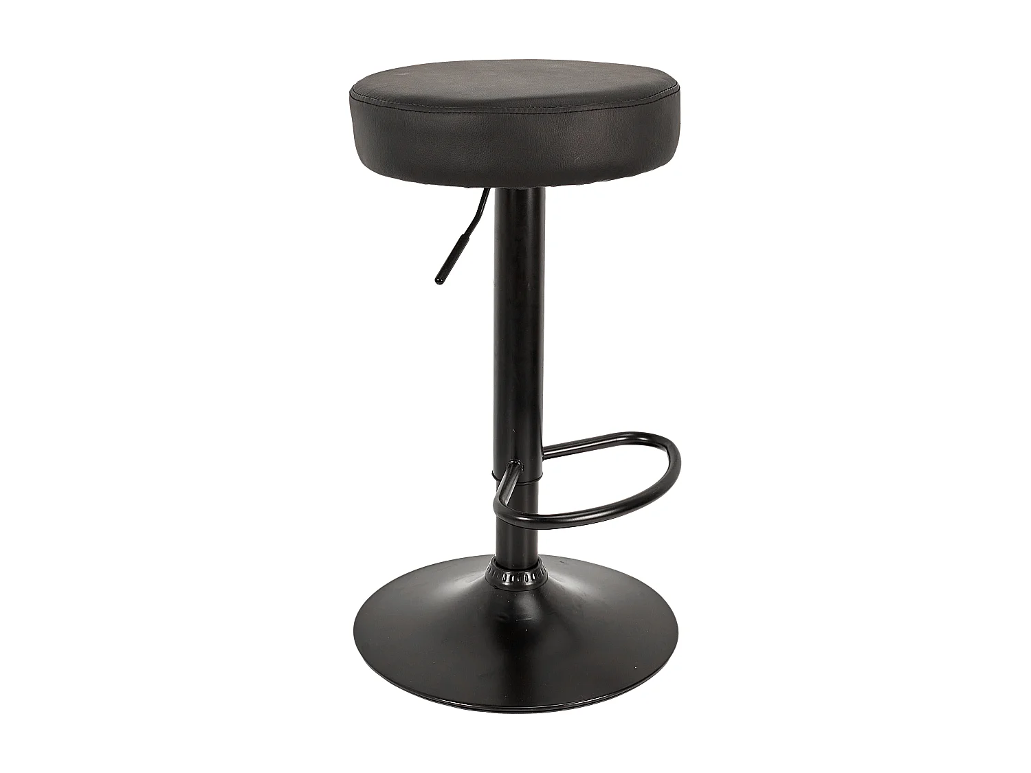 Tabouret De Bar Reglable Mumford Noir - Lot De 2 Noir