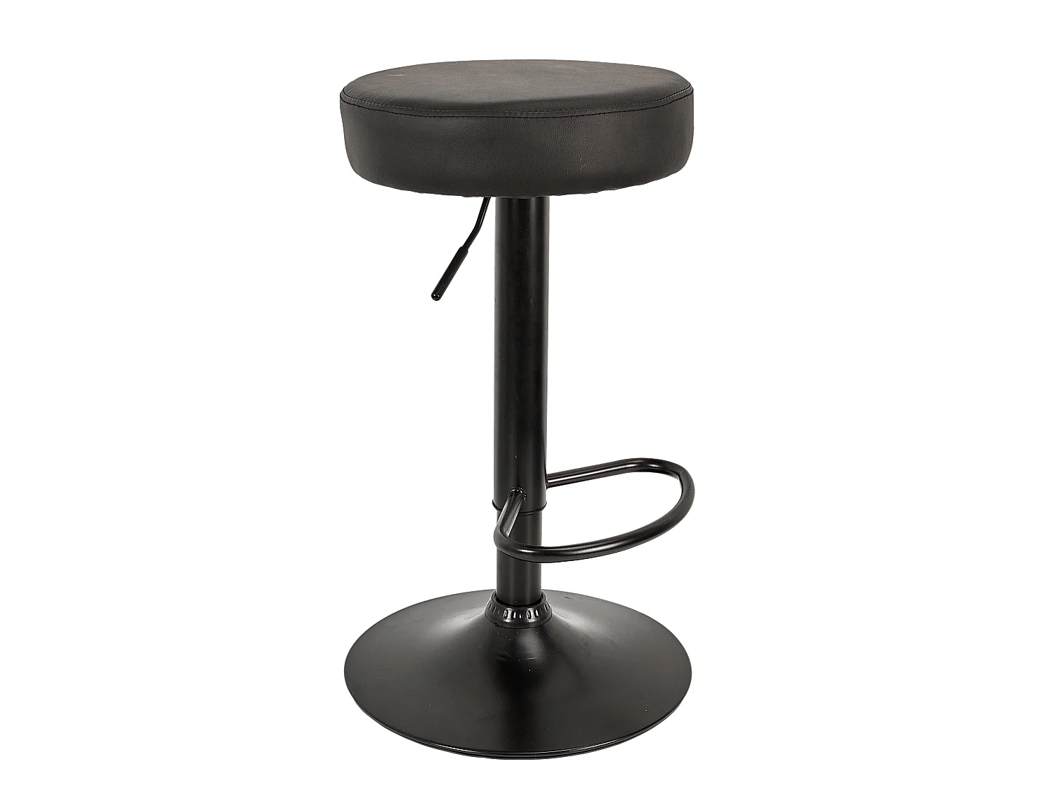 Lot de 2 Tabourets de Bar - HOME DECO FACTORY - Mumford - Réglables - Noirs