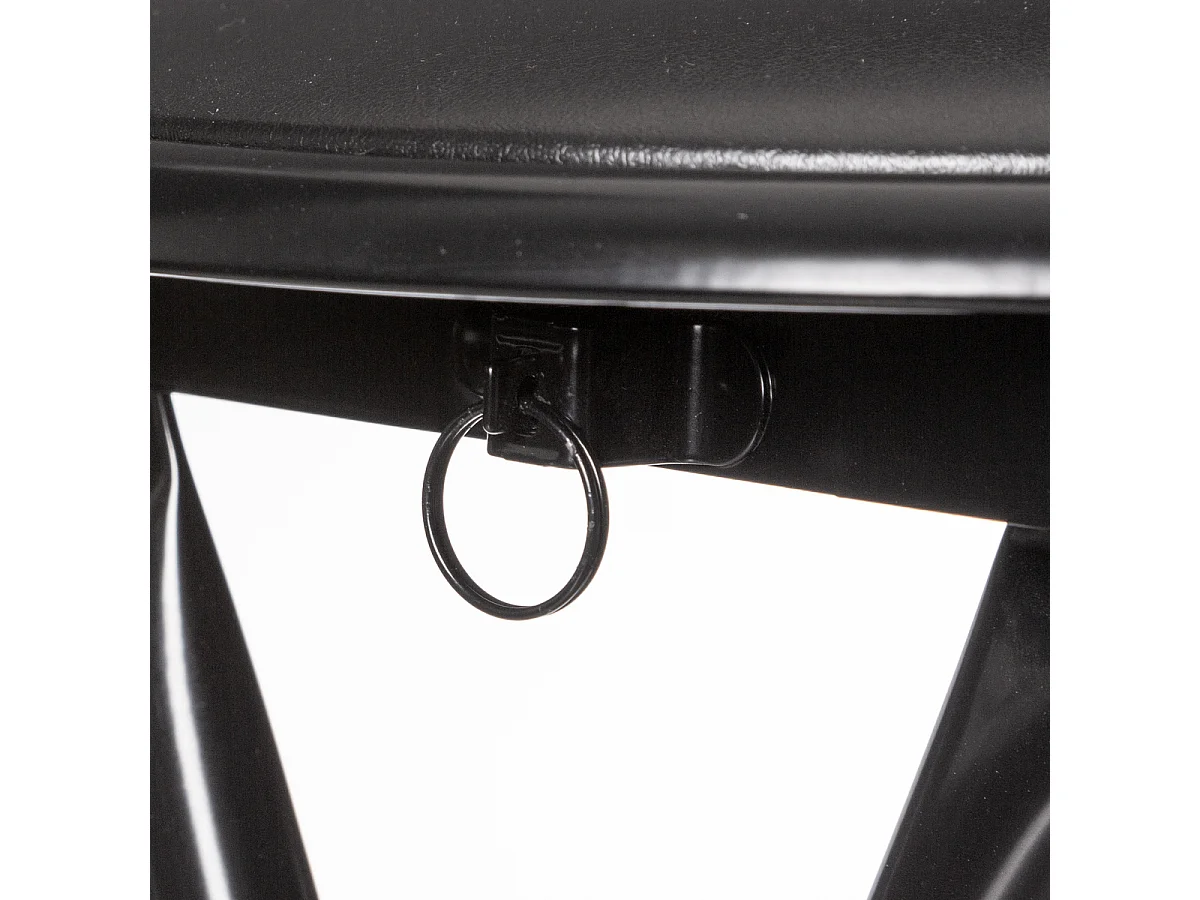 Opvouwbare Kruk Zwart "Basic" 44cm - Trendy Design