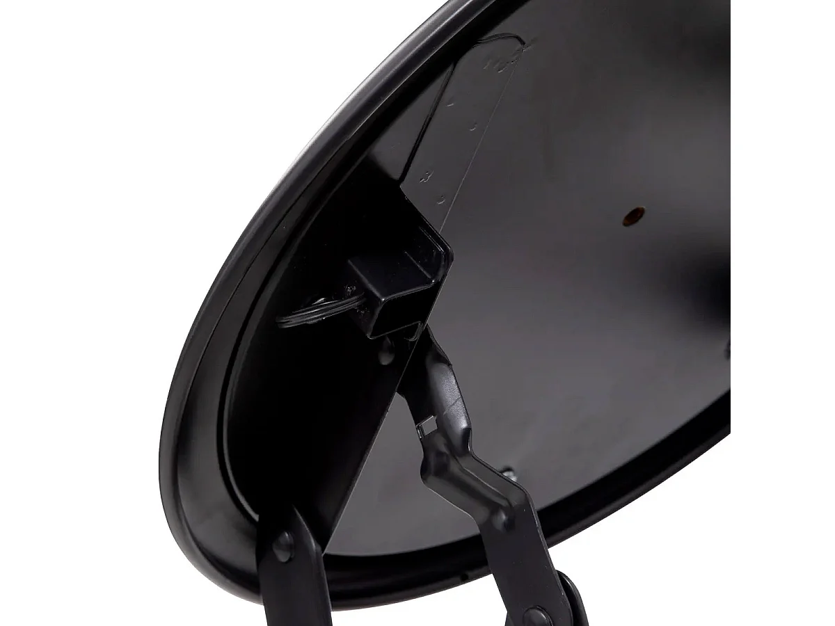 Tabouret Pliant "Basic" 44cm Noir