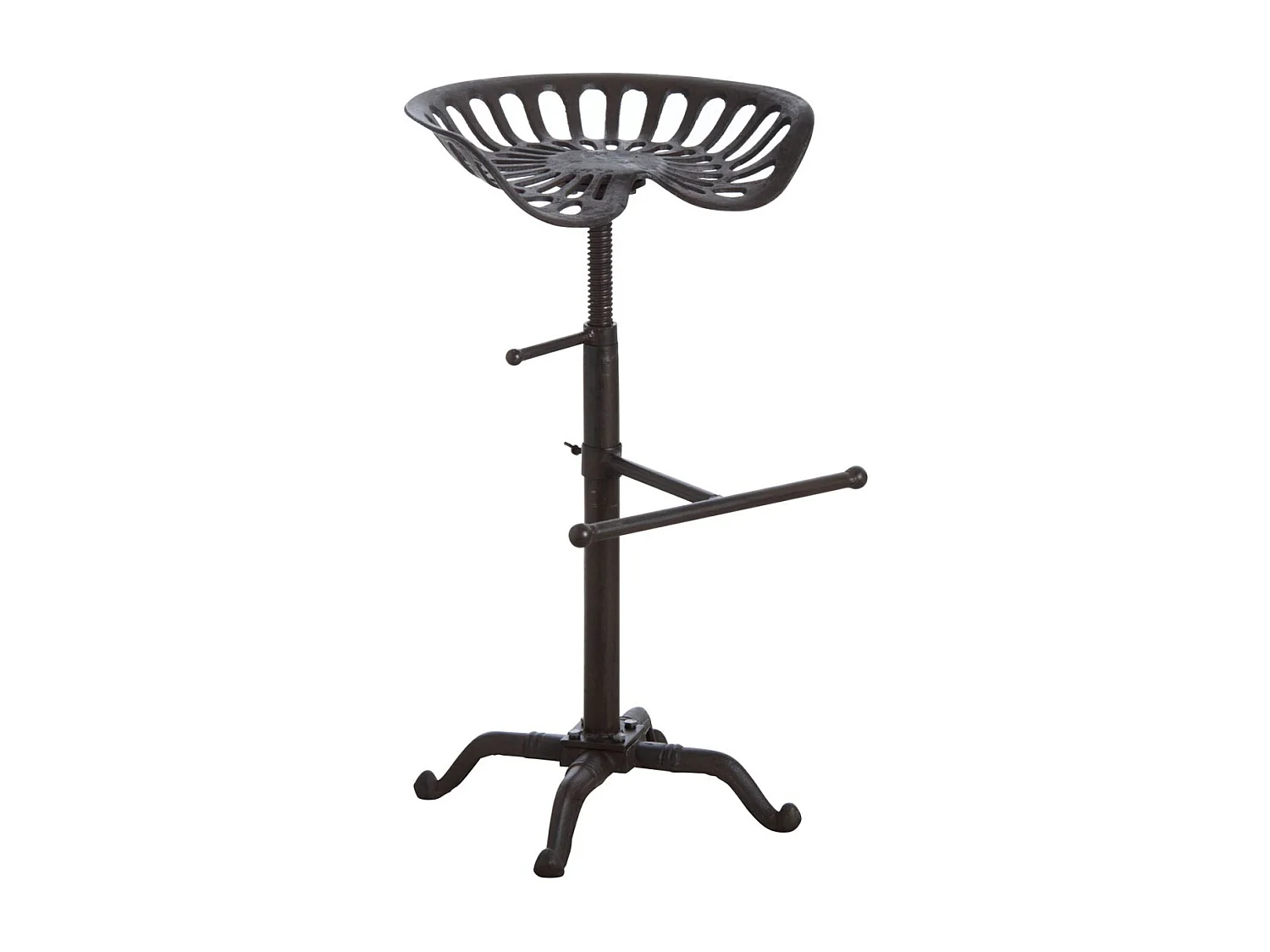 Tabouret haut en fonte