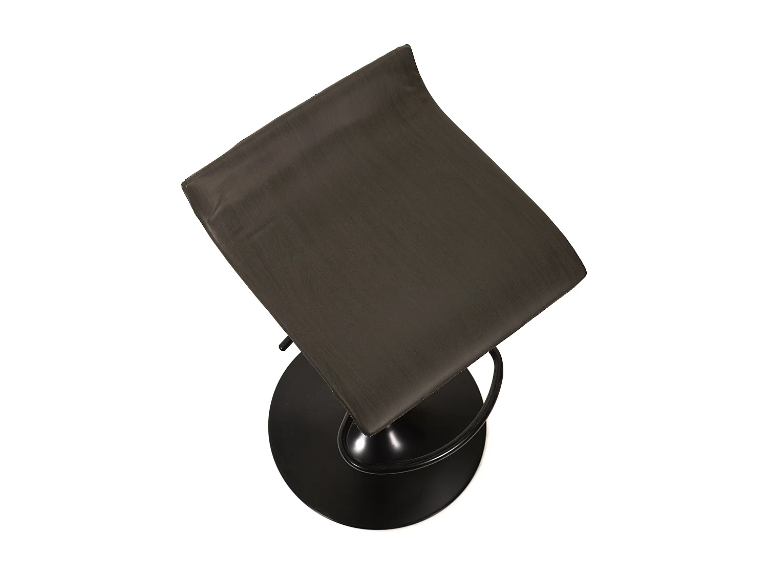 Tabouret De Bar Reglable Dante - Lot De 2 Marron