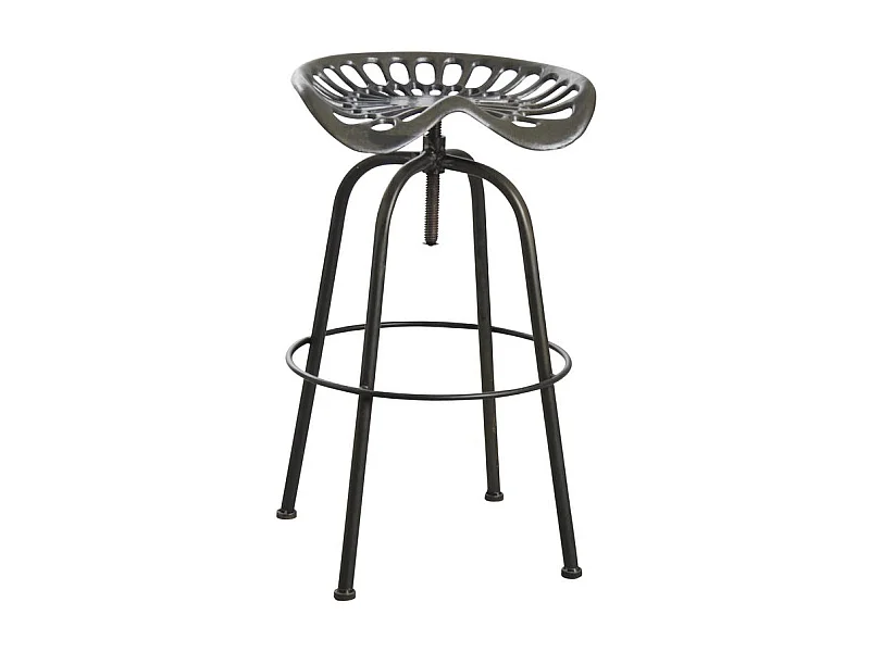 Tabouret tracteur pivotant et réglable en hauteur