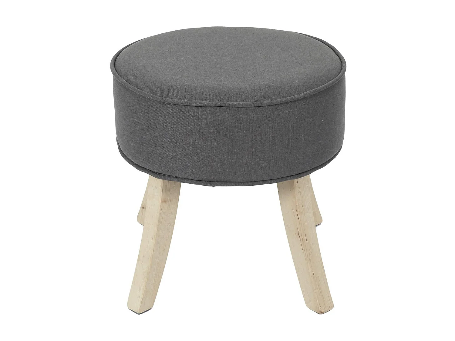 Tabouret Romeo Gris - Lot De 2 Gris