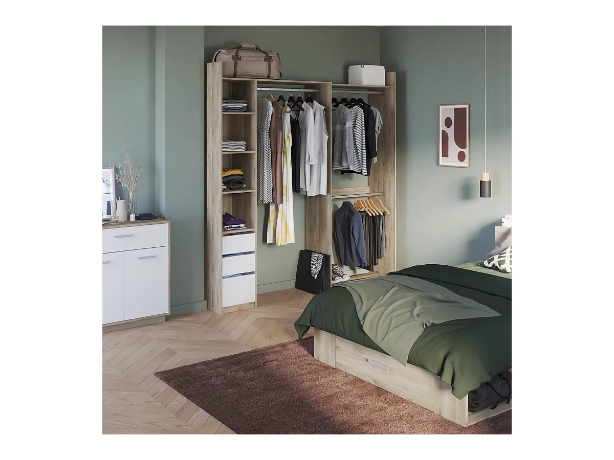 Vestidor extensible Swing - L199,7 cm