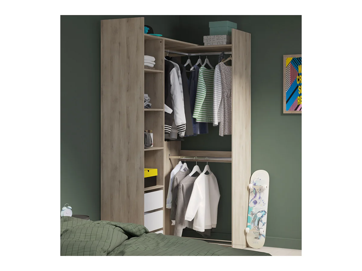 Vestidor extensible Swing - L199,7 cm