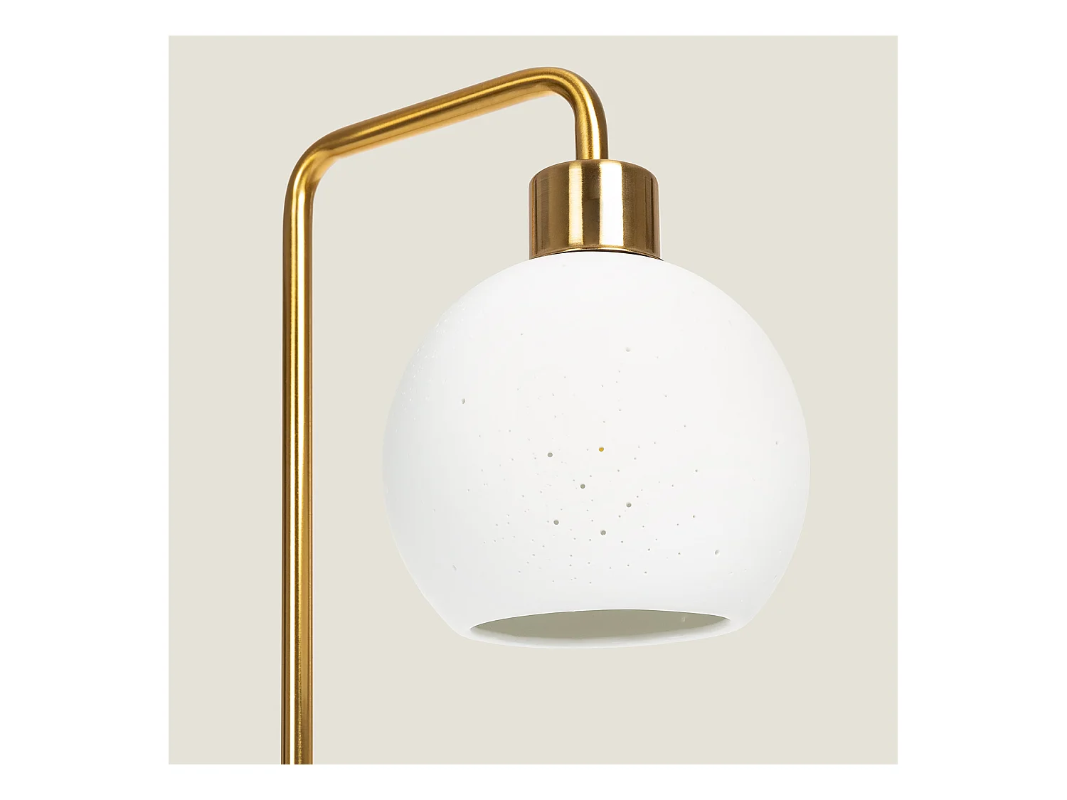 Lampada da Tavolo Metallo e Ceramica Juncadella Bianco