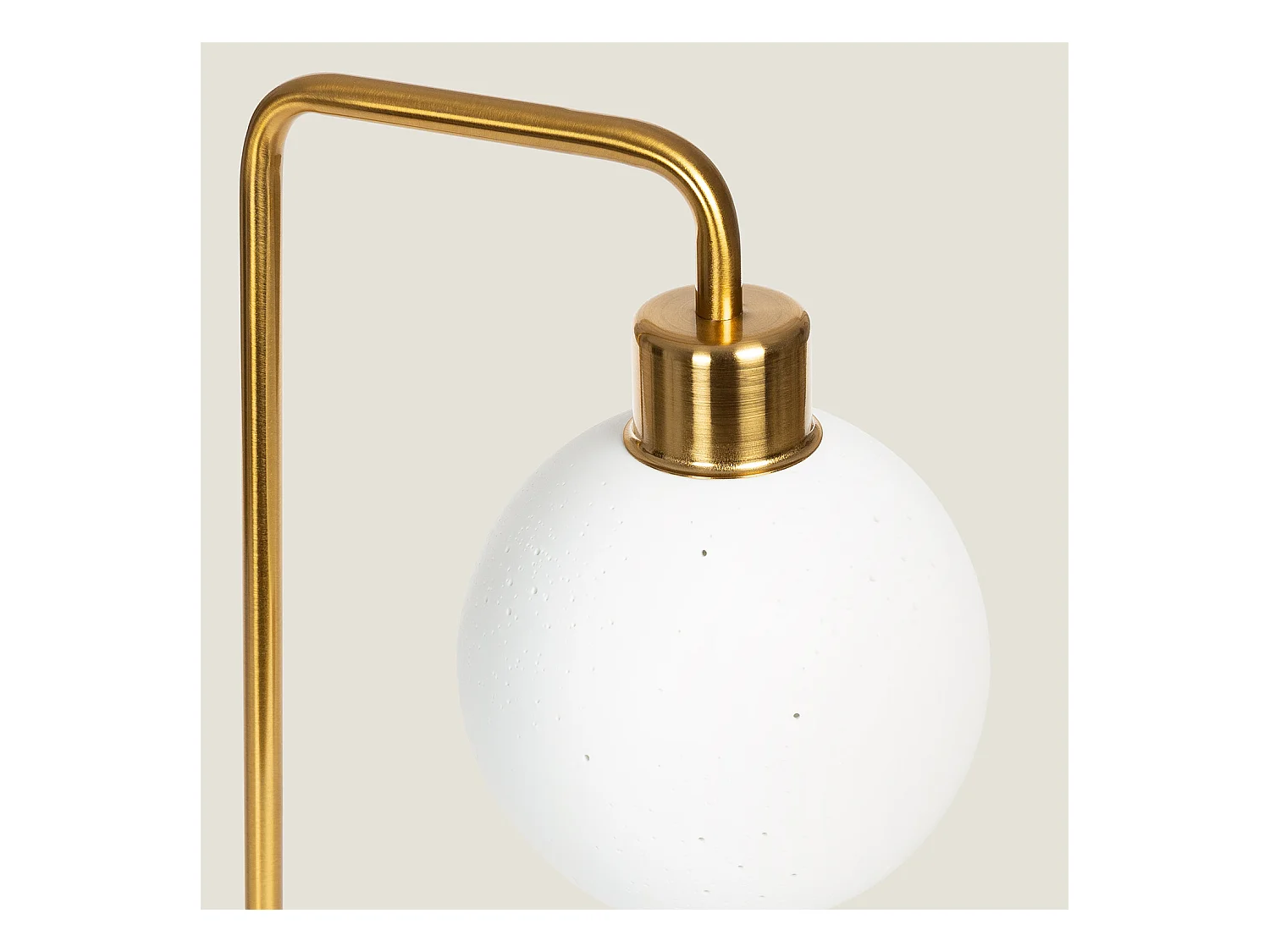 Lampada da Tavolo Metallo e Ceramica Juncadella Bianco