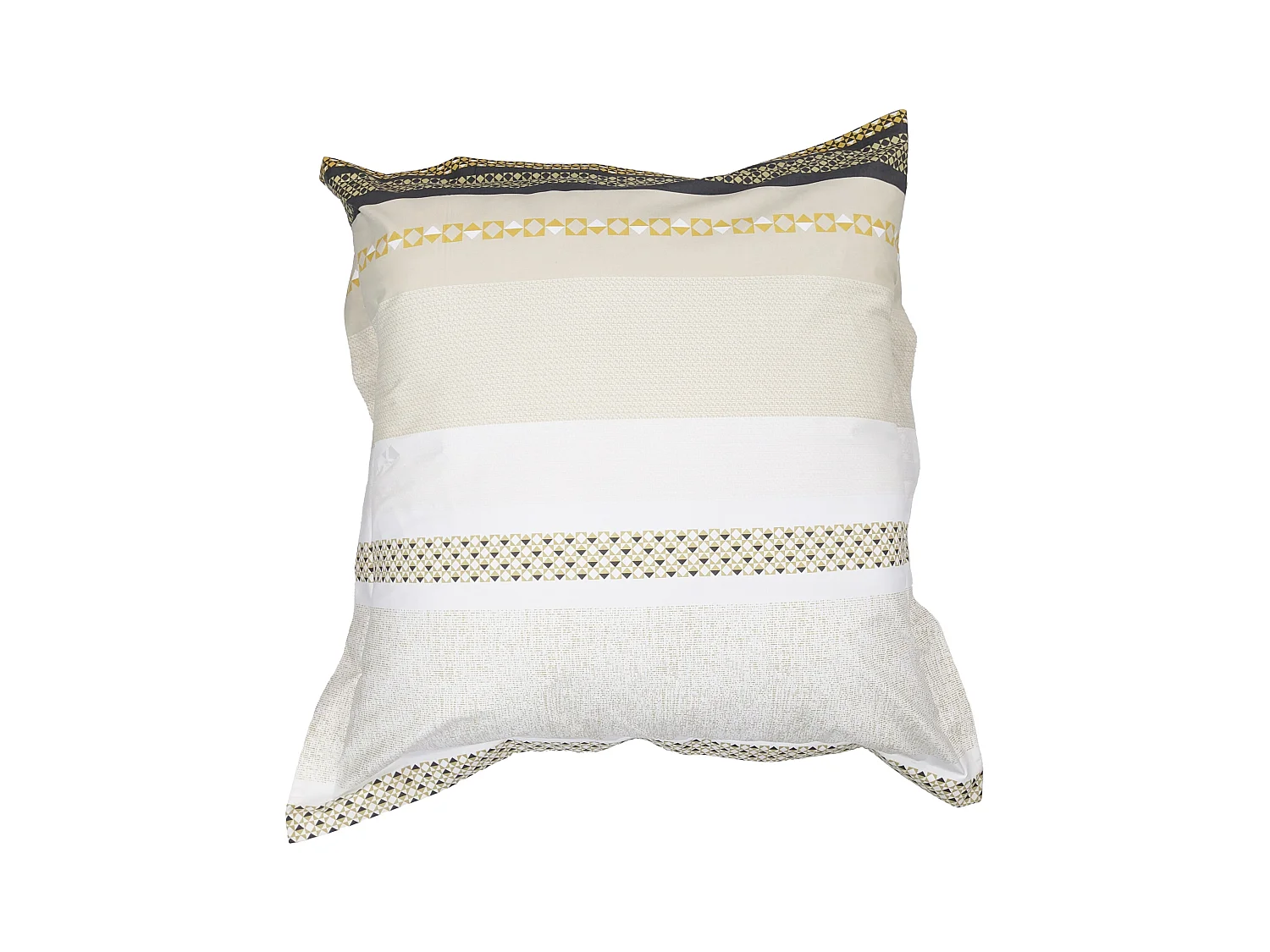 Taie d'oreiller 65x65 cm percale coton MARLOW Miel