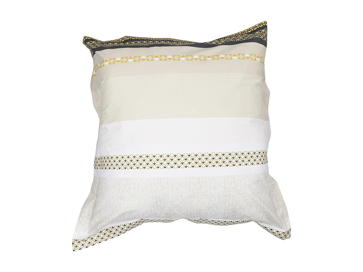 Taie d'oreiller 65x65 cm percale coton MARLOW Miel