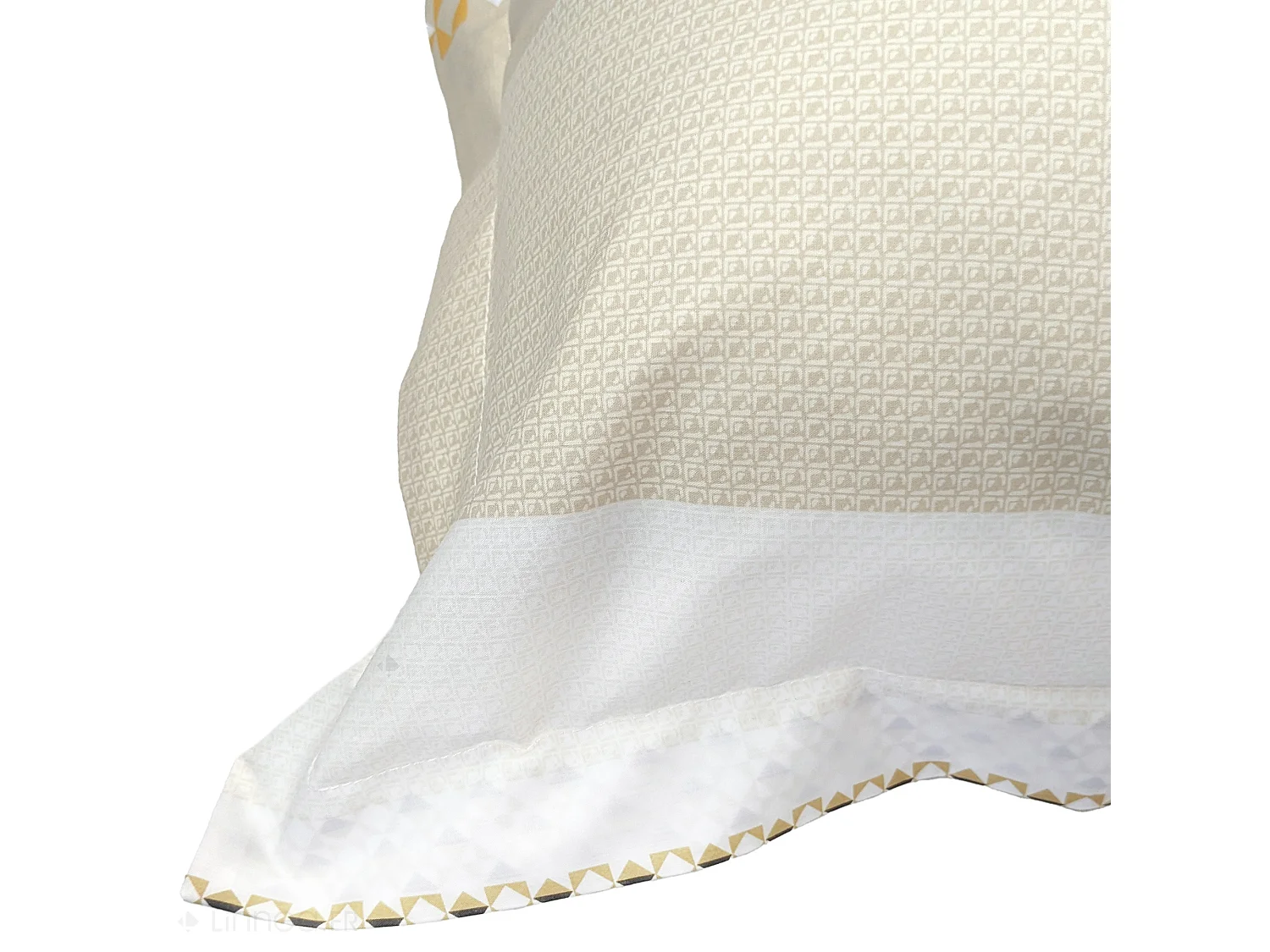 Taie d'oreiller 65x65 cm percale coton MARLOW Miel