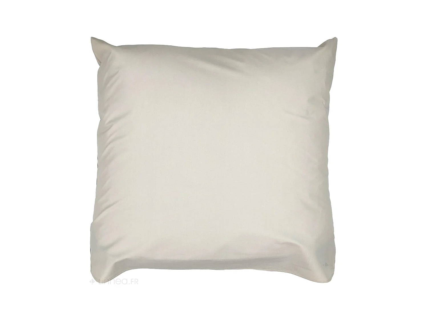 Taie d'oreiller 65x65 cm percale coton NOA vert Kaki