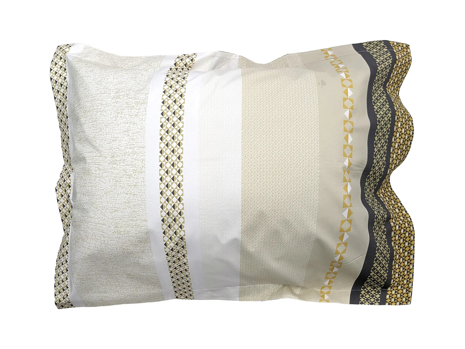 Taie d'oreiller 70x50 cm percale coton MARLOW Miel