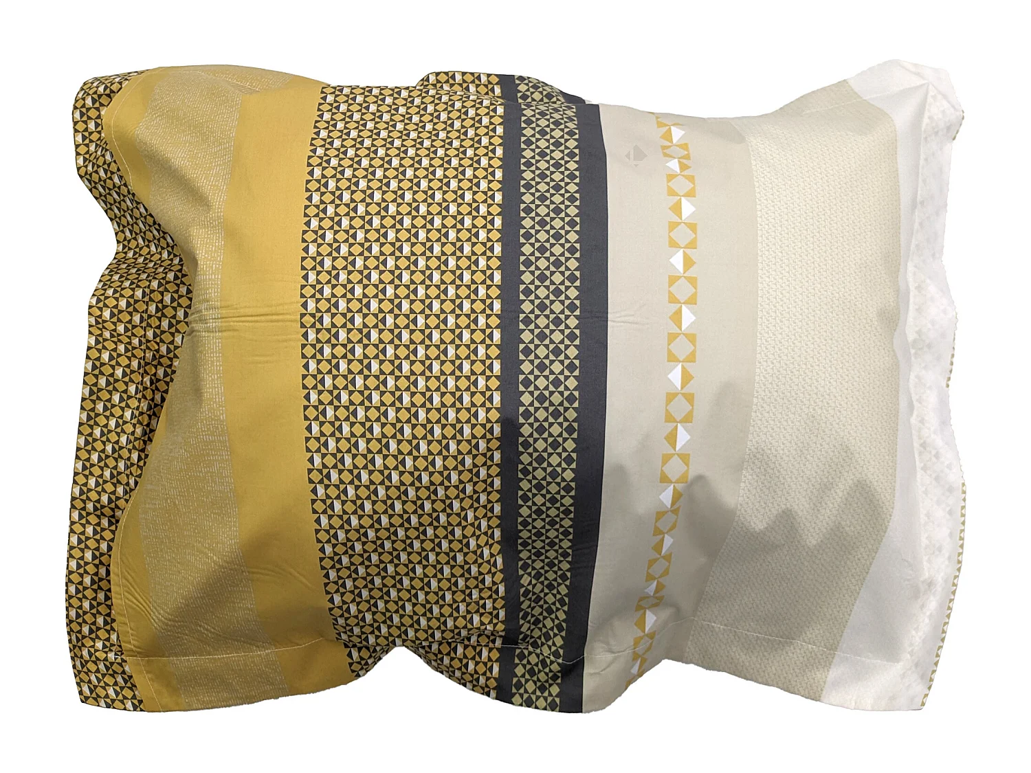 Taie d'oreiller 70x50 cm percale coton MARLOW Miel