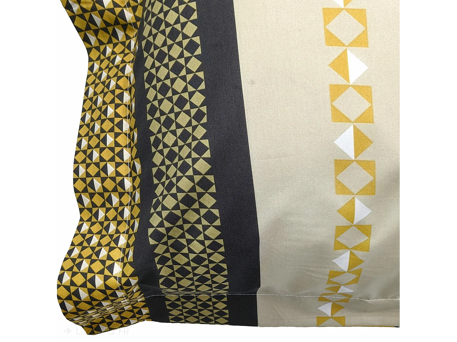 Taie d'oreiller 70x50 cm percale coton MARLOW Miel