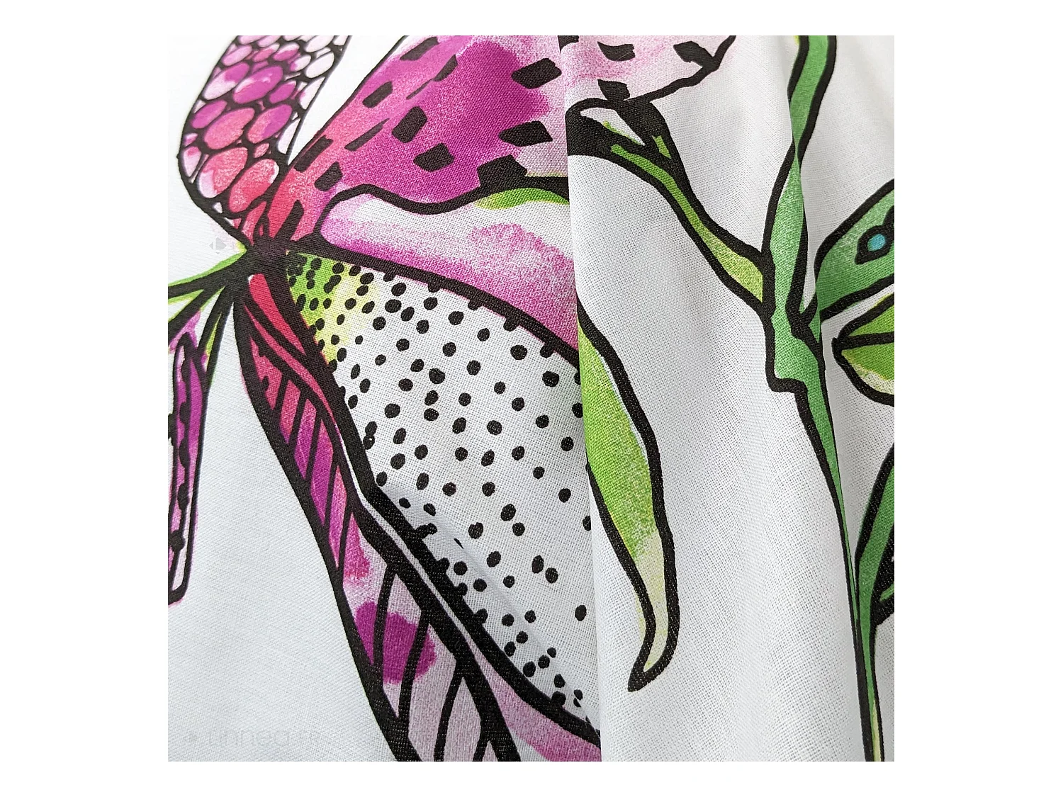 Taie de traversin 240x43 cm coton PÉNÉLOPE Rose