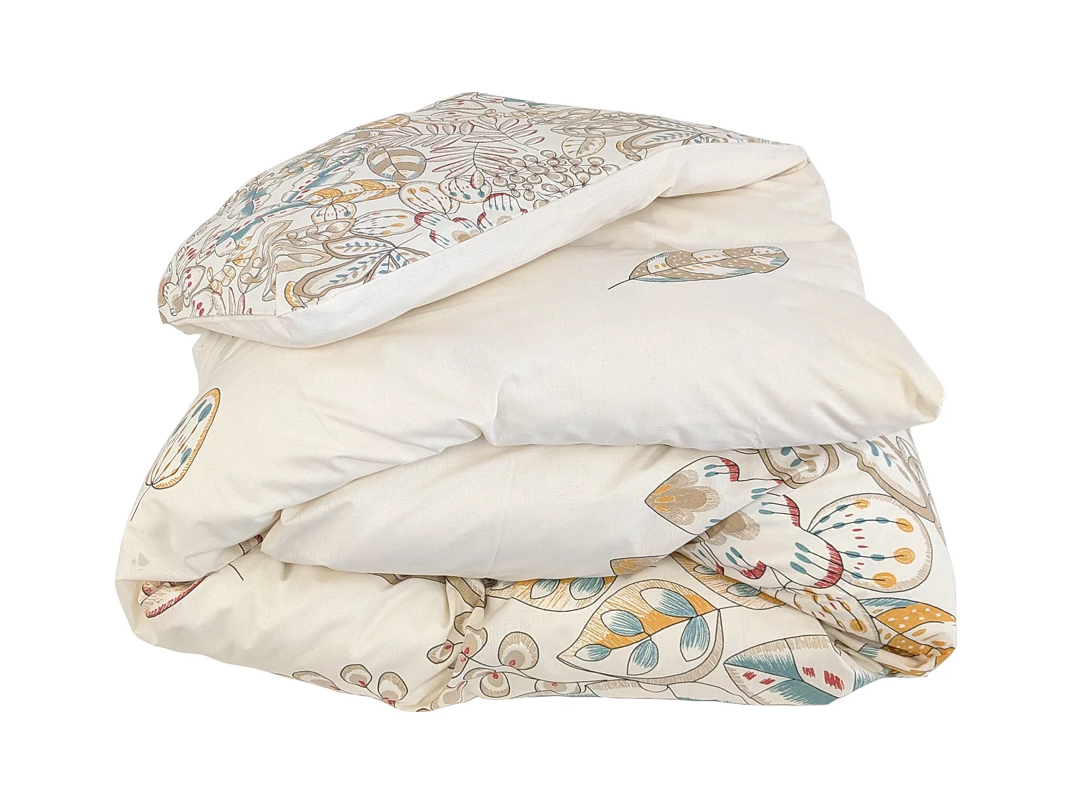 Housse de couette 260x240 cm coton OKY écru Naturel